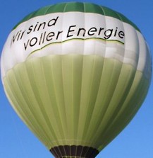 Heißluftballonfahrten in Thüringen mit dem Heißluftballon D-OLAG 